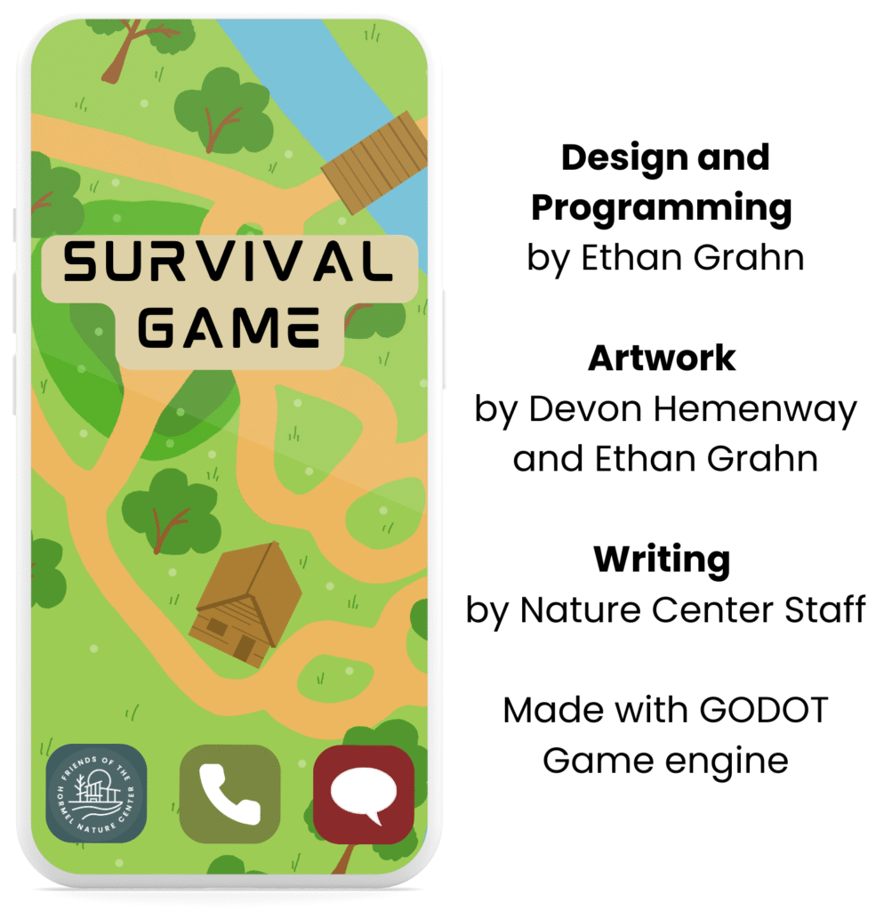 Survival Game Website Poster