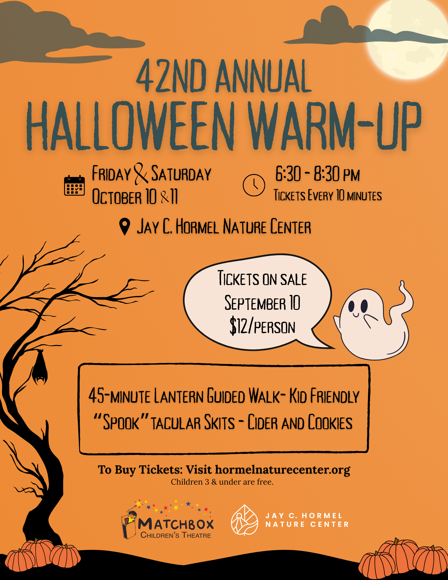 Halloween Warm-Up Flyer